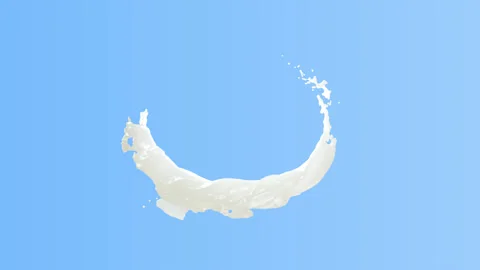 Milk Splash 스톡 동영상 89676919