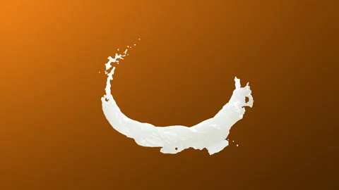 Milk Splash 스톡 동영상 89676930