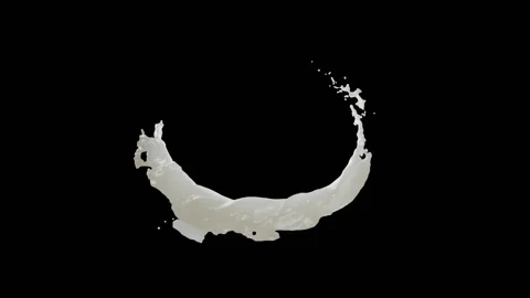 Milk Splash 스톡 동영상 89676954