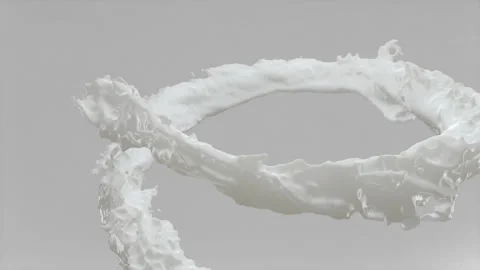 Milk Splash 스톡 동영상 89676955