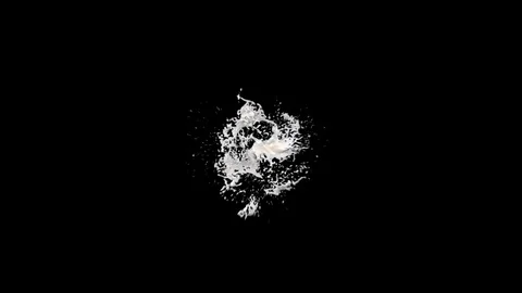 Milk splash Stock Footage 105459687