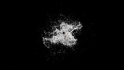 Milk splash Stock Footage 105471715