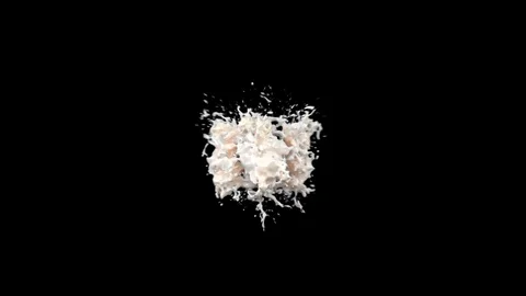 Milk splash Stock Footage 105472609