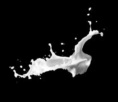 Milk splash Stock Illustration