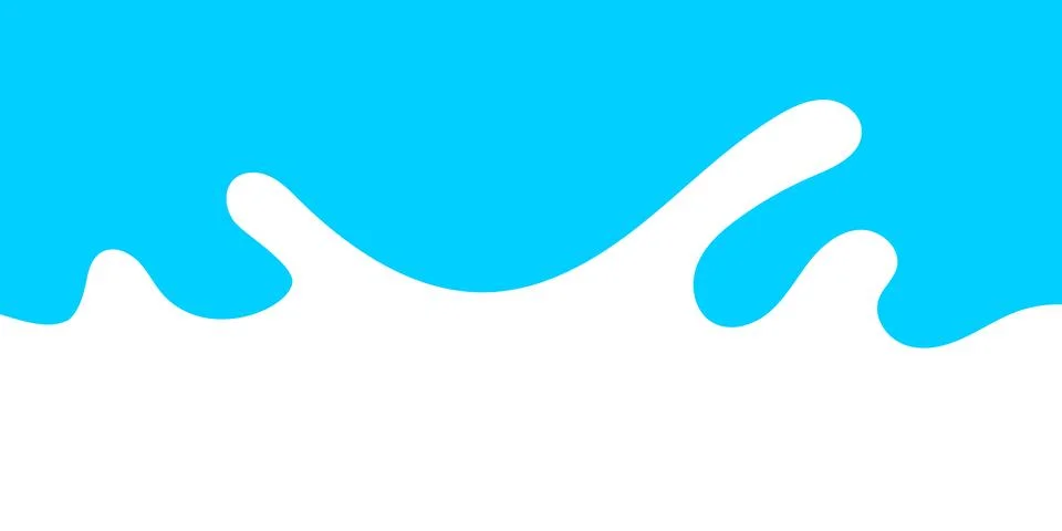 Milk splash, milk simple shape for banner background, milk waves, milk spla.. Ilustración de archivo