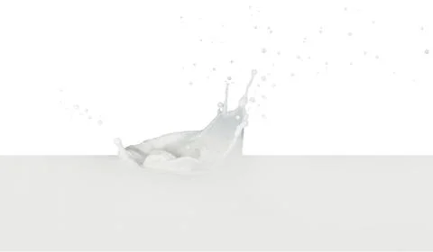Milk splash Stock Photos