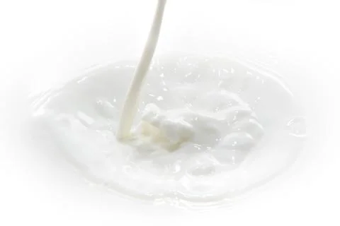 Milk splash Stock Photos
