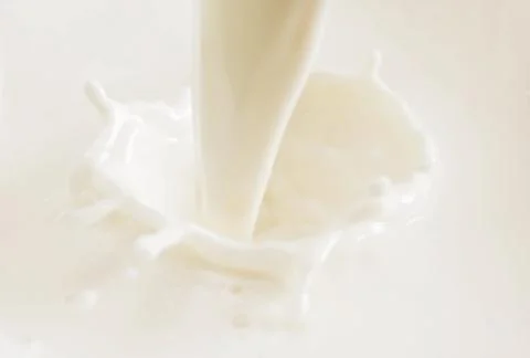 Milk splash Stock Photos