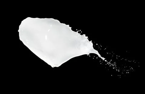 Milk splash Stock Photos