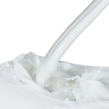 Milk splash Stock Photos