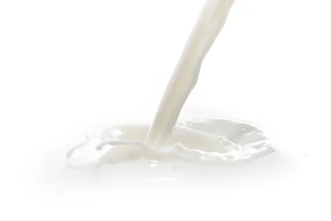 Milk splash Stock Photos
