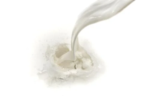 Milk splash Stock Photos
