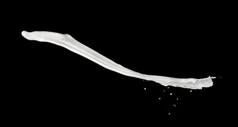 Milk splash Stock Photos