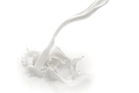 Milk splash Stock Photos