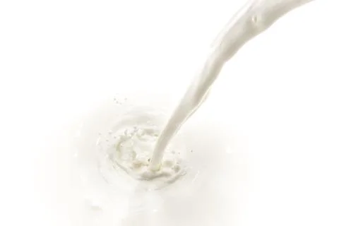 Milk splash Stock Photos