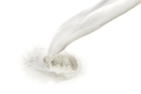 Milk splash Stock Photos