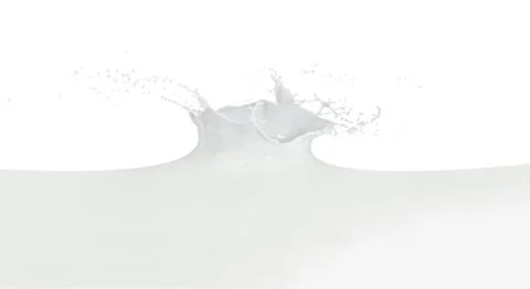 Milk splash Stock Photos