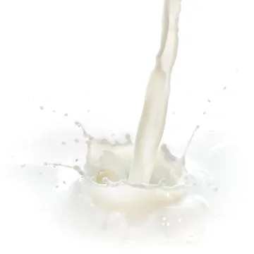 Milk splash Stock Photos