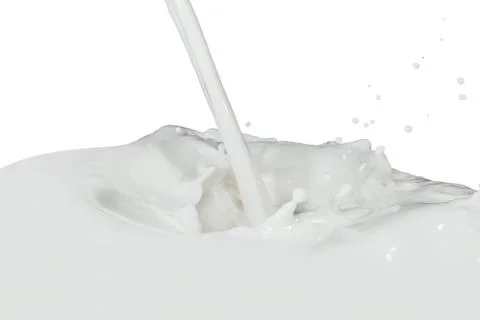 Milk splash Stock Photos