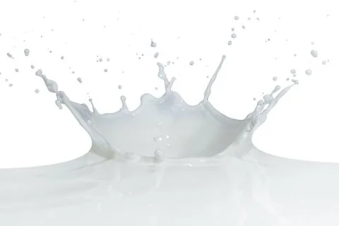Milk splash Stock Photos
