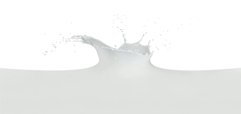 Milk splash Stock Photos