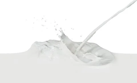Milk splash Stock Photos