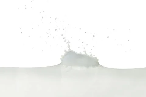 Milk splash Stock Photos