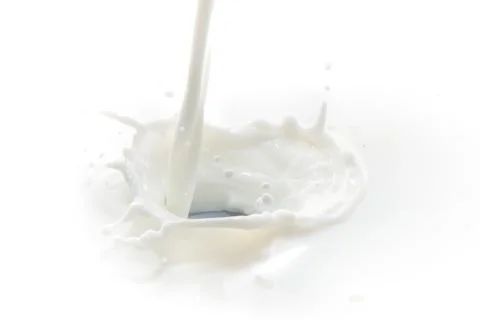 Milk splash Stock Photos