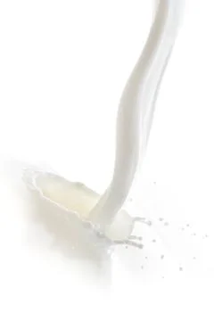 Milk splash Stock Photos