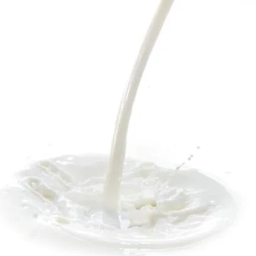 Milk splash Stock Photos