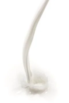 Milk splash Stock Photos