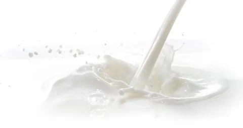 Milk splash Stock Photos