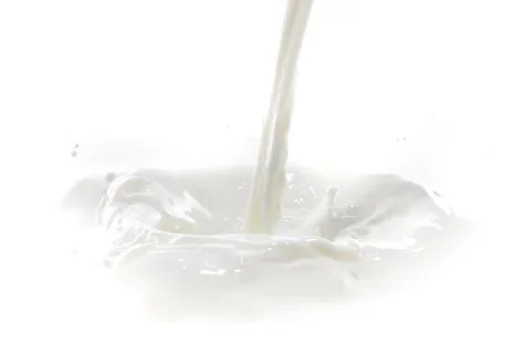 Milk splash Stock Photos
