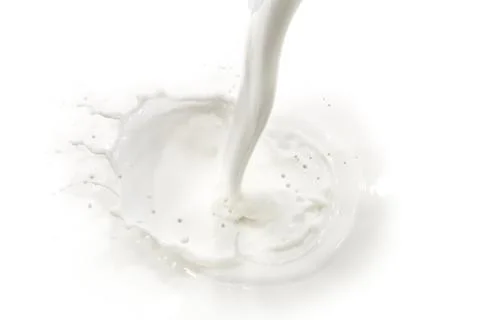 Milk splash Stock Photos