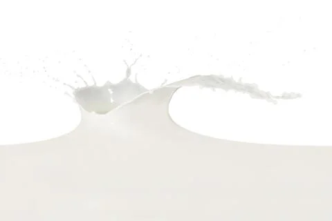 Milk splash Stock Photos