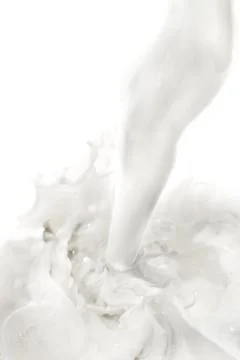 Milk splash Stock Photos