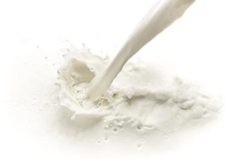 Milk splash Stock Photos