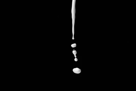 Milk splash Stock Photos