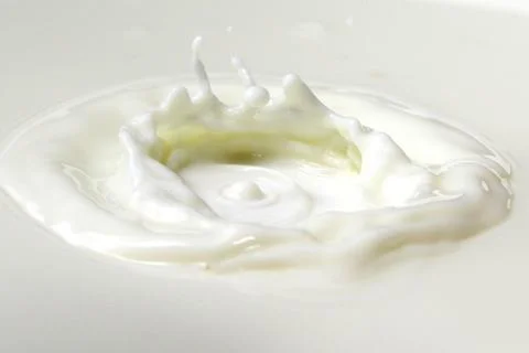 Milk splash Stock Photos