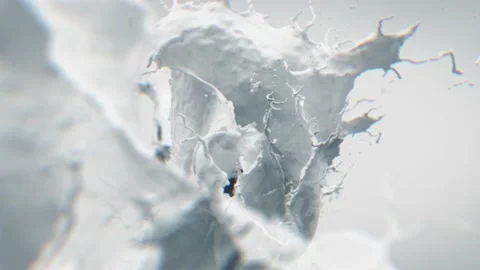 Milk Splash Slow Motion Background Stock Footage 237092823