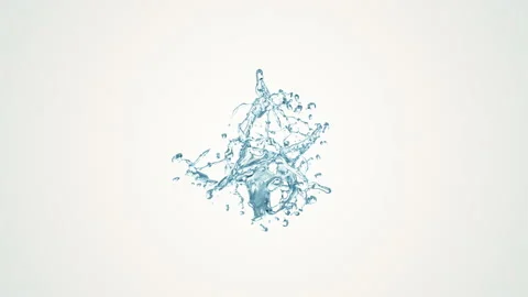 Milk Splash Slow Motion on White Background. Stock Footage 239530392
