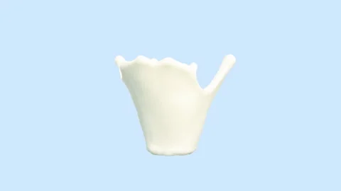 Milk Spread on Background Stock Footage 246461274