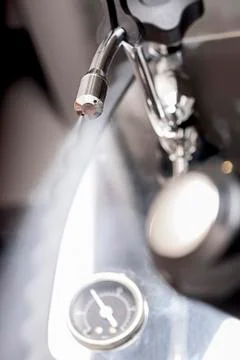 Milk steamer Stock Photos