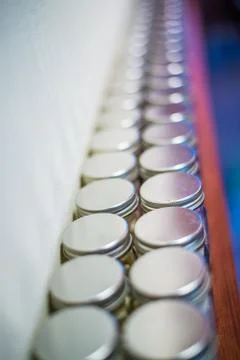 Milk tablets Stock Photos