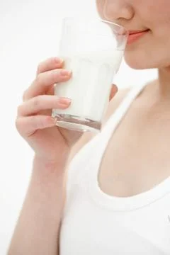 Milk Vertical composition Nutrition Healthy Asian Shed shot Drink Asia Stock Photos