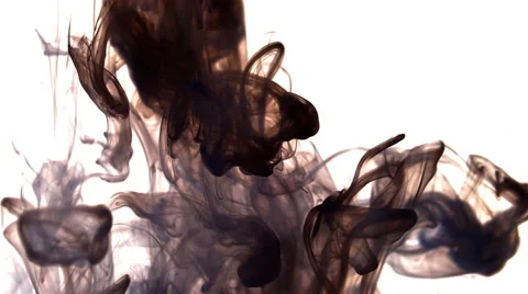 Milk in water Stock Footage 46721844