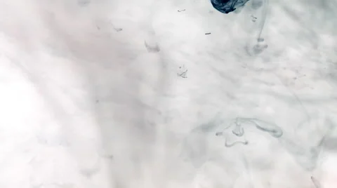 Milk in water Stock Footage 46722706