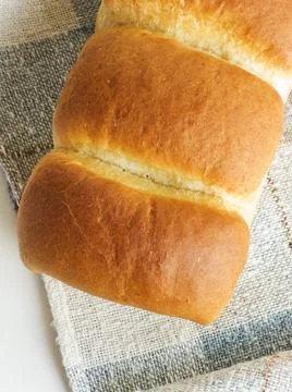 Milk yeast bread Stock Photos