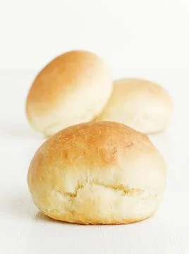 Milk yeast bread Stock Photos