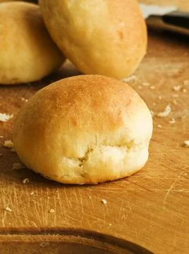 Milk yeast bread Stock Photos